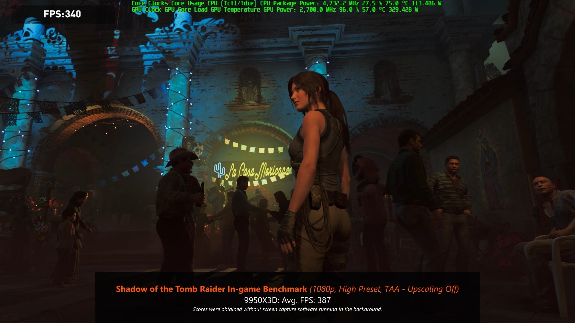 AMD Ryzen 9 9950X3D Shadow of the Tomb Raider Benchmark Results (1)