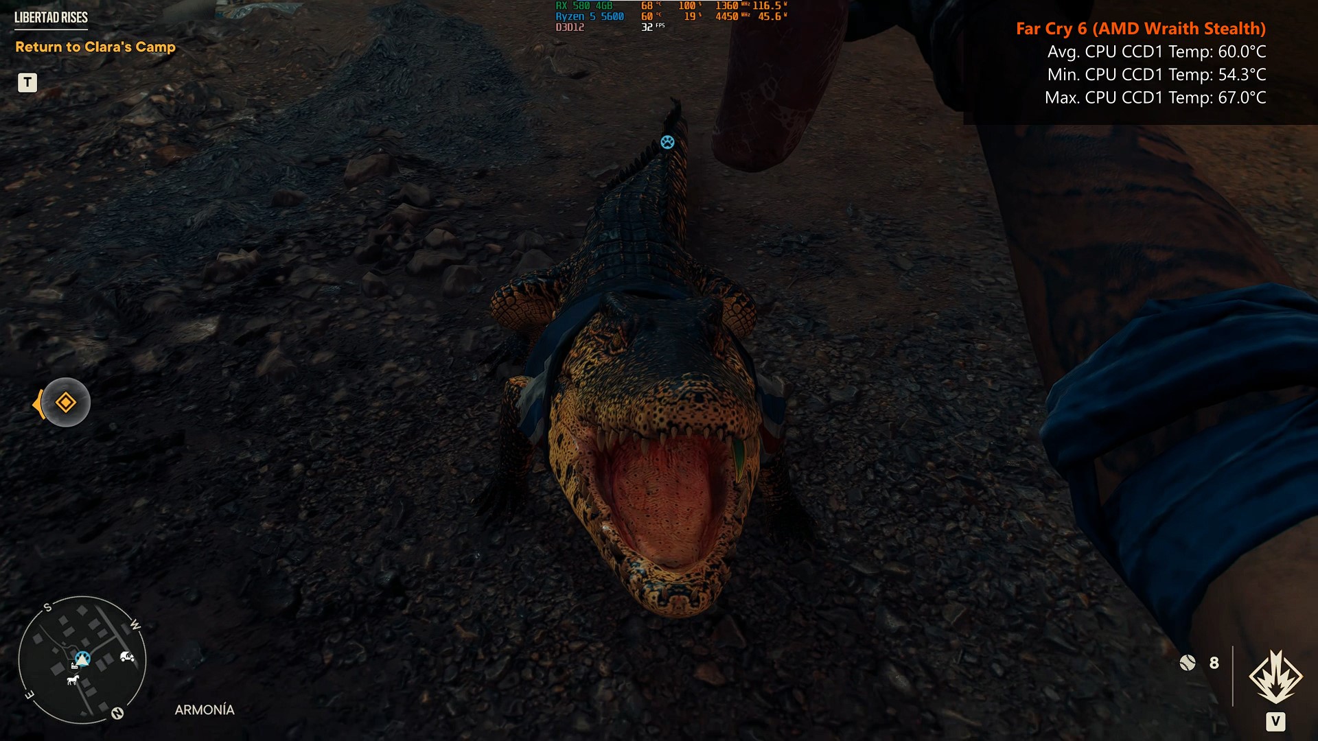 AMD Wraith Stealth Far Cry 6 Gameplay