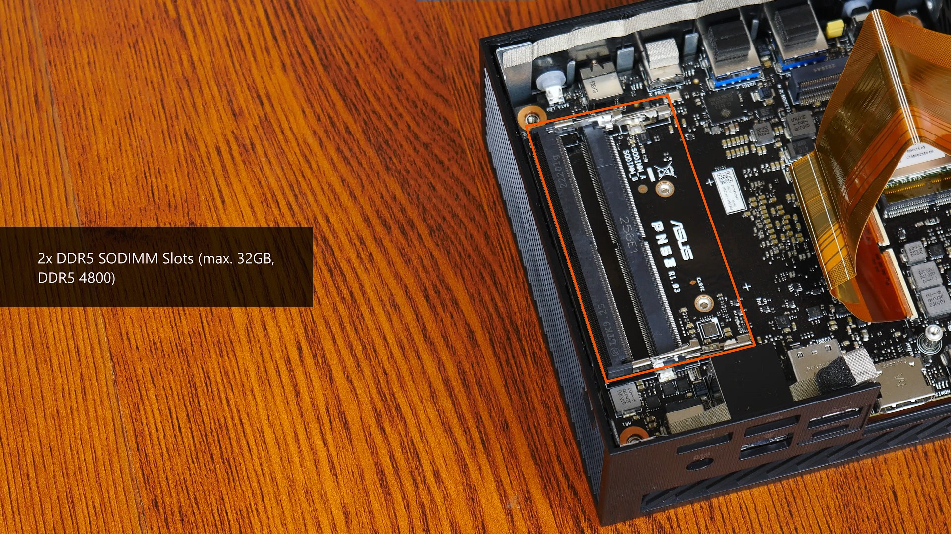 ASUS ExpertCenter PN53 Mini PC Memory Slots