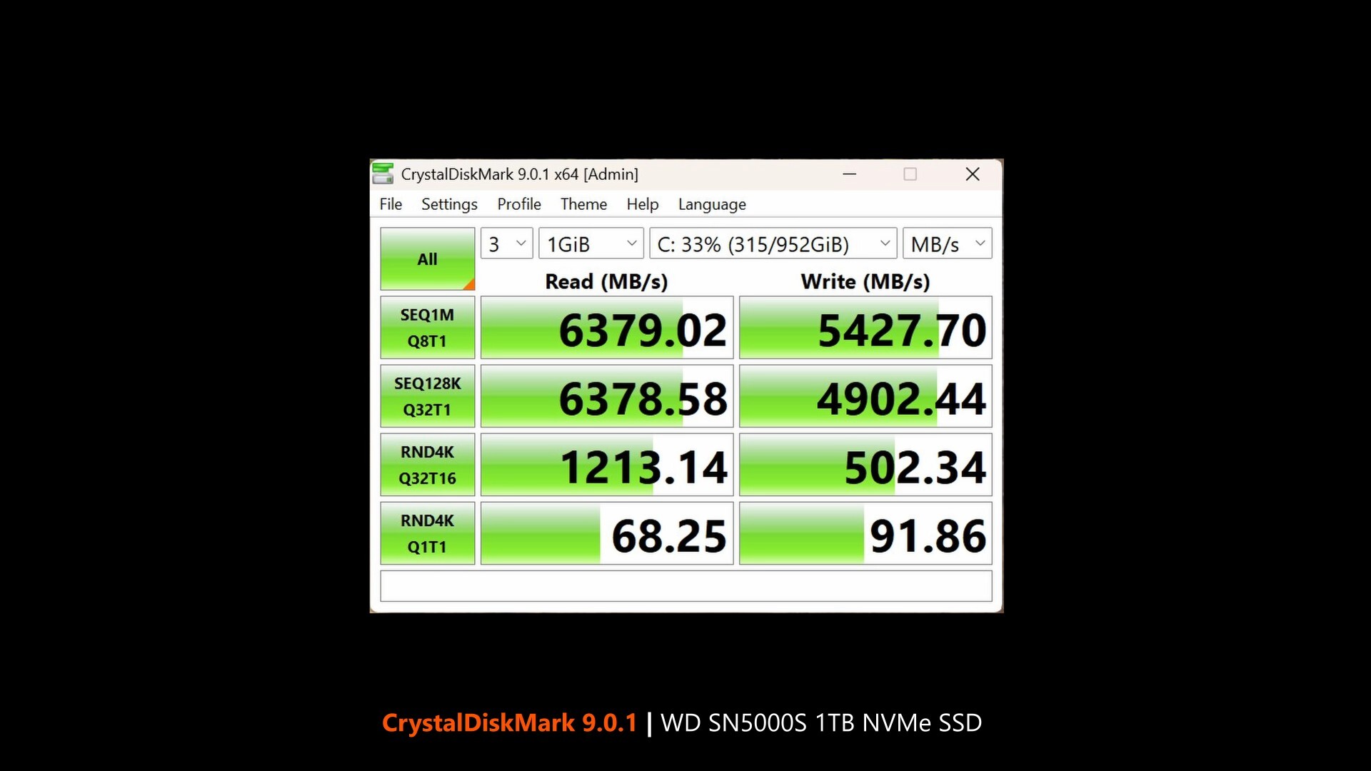ASUS ExpertCenter PN54 CrystalDiskMark