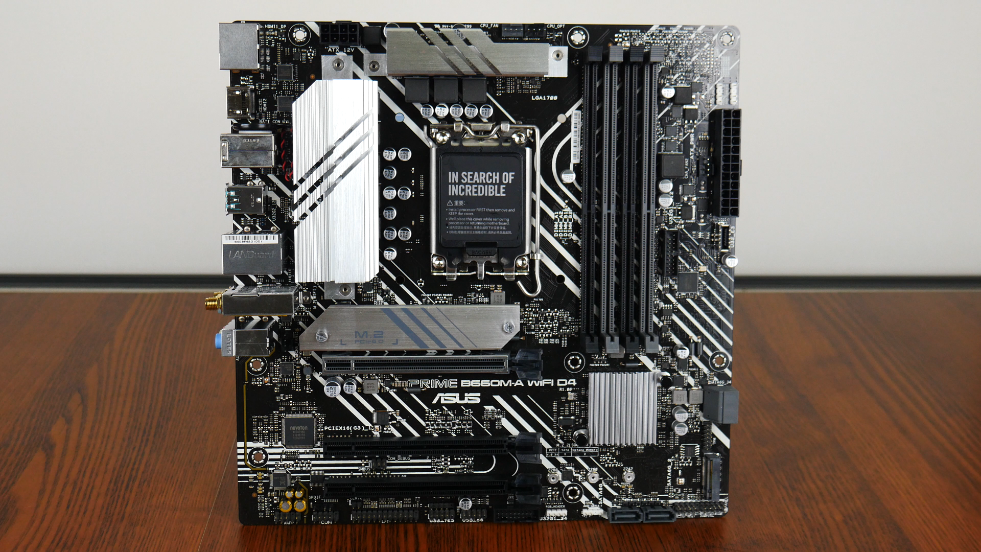 ASUS PRIME B660M-A WIFI D4 Board Overview