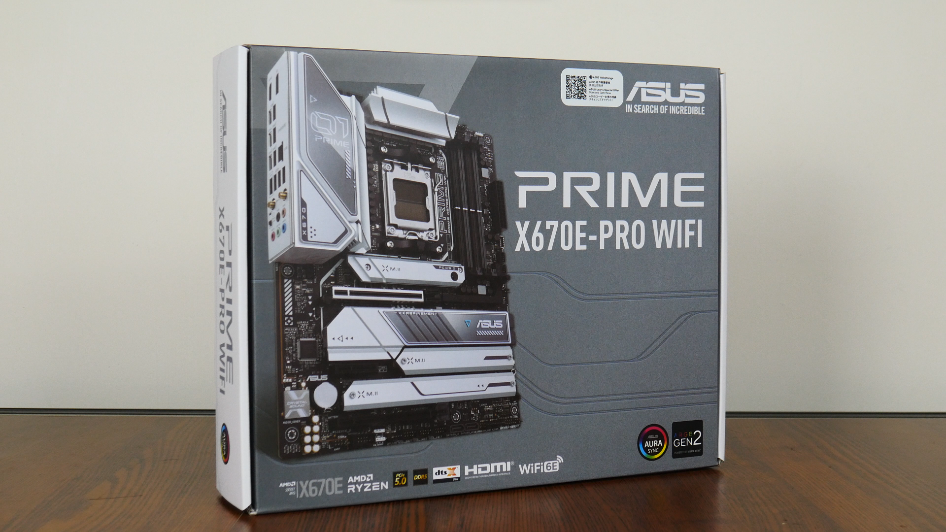 ASUS PRIME X670E-PRO WIFI Packaging