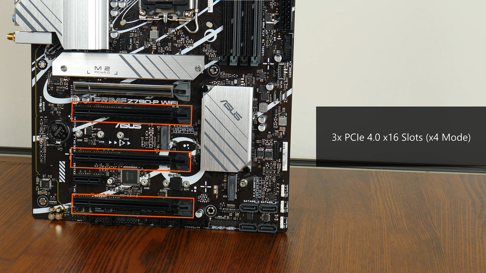 ASUS PRIME Z790-P WIFI PCIe 4.0 x16 Slots