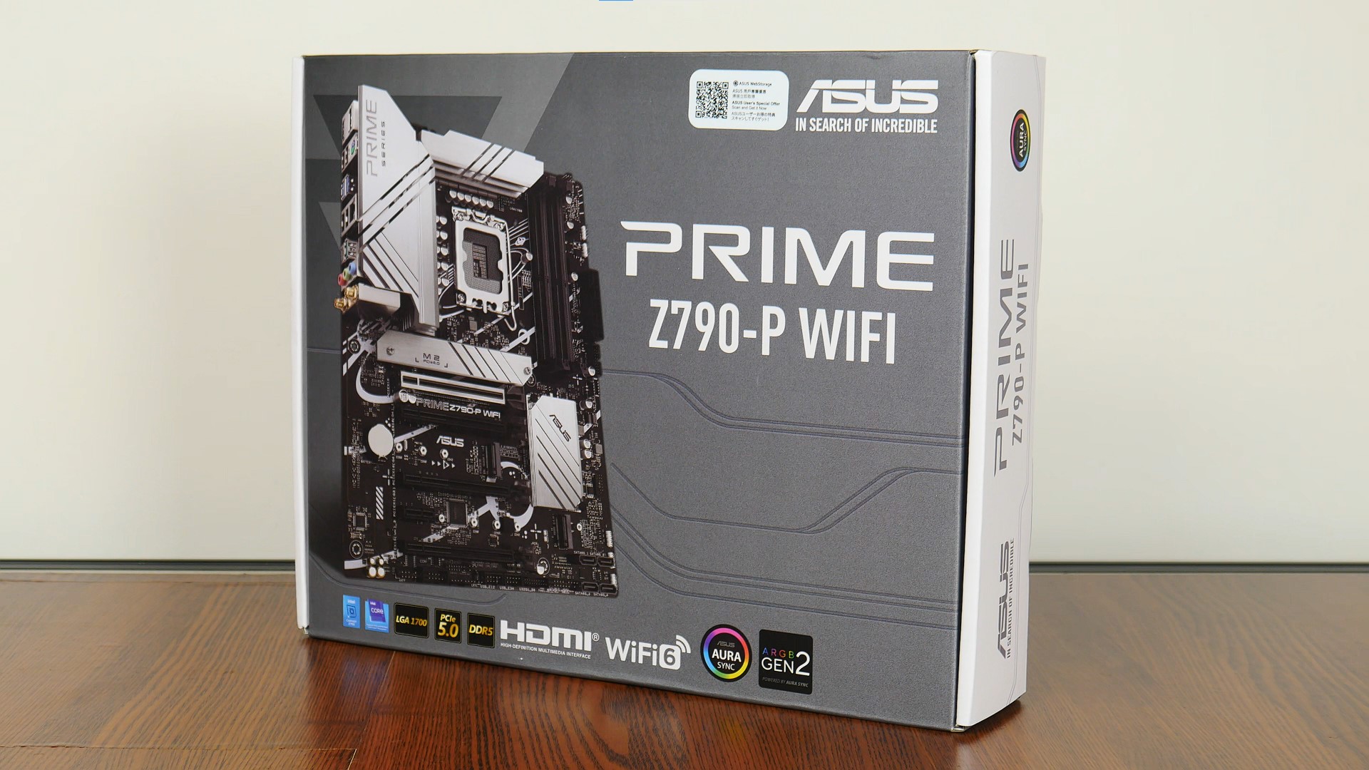 ASUS PRIME Z790-P WIFI Packaging (Front)