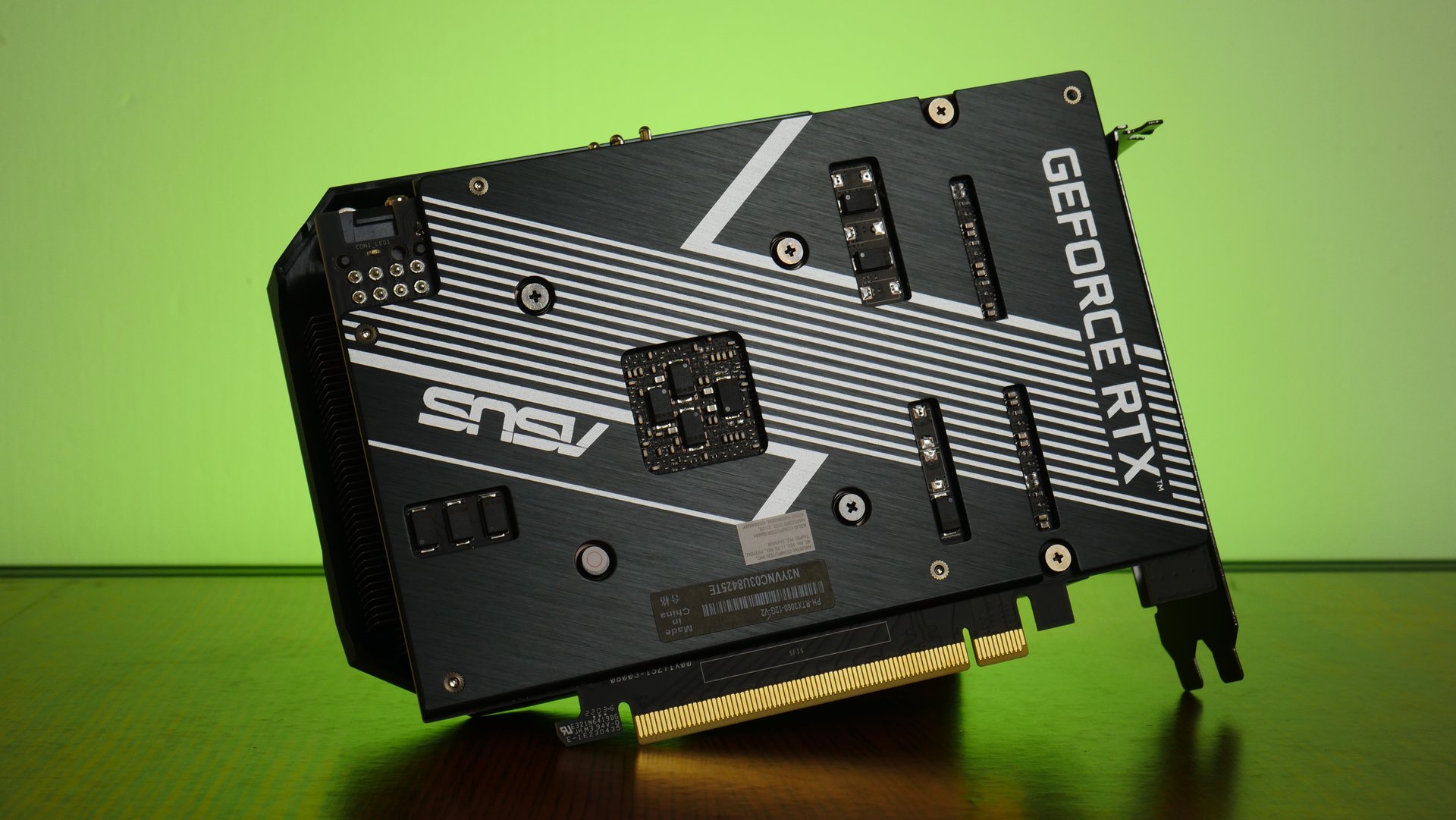 ASUS Phoenix RTX 3060 V2 12GB GDDR6 Backplate