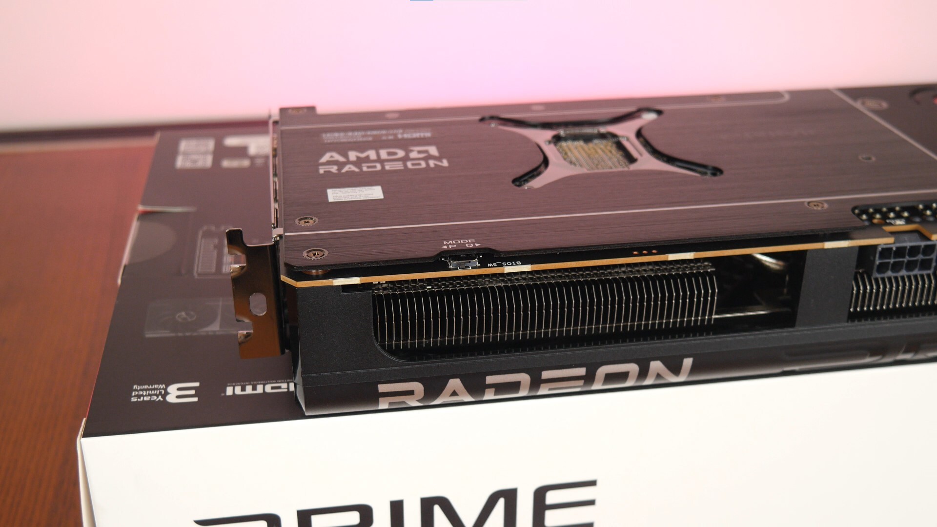 ASUS Prime Radeon RX 9070 XT OC Edition 16GB GDDR6 Dual BIOS Switch