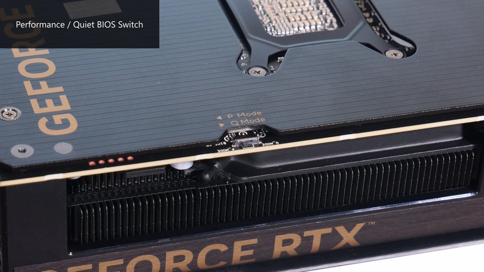ASUS ProArt GeForce RTX 5080 16GB GDDR7 OC Edition Dual BIOS Switch