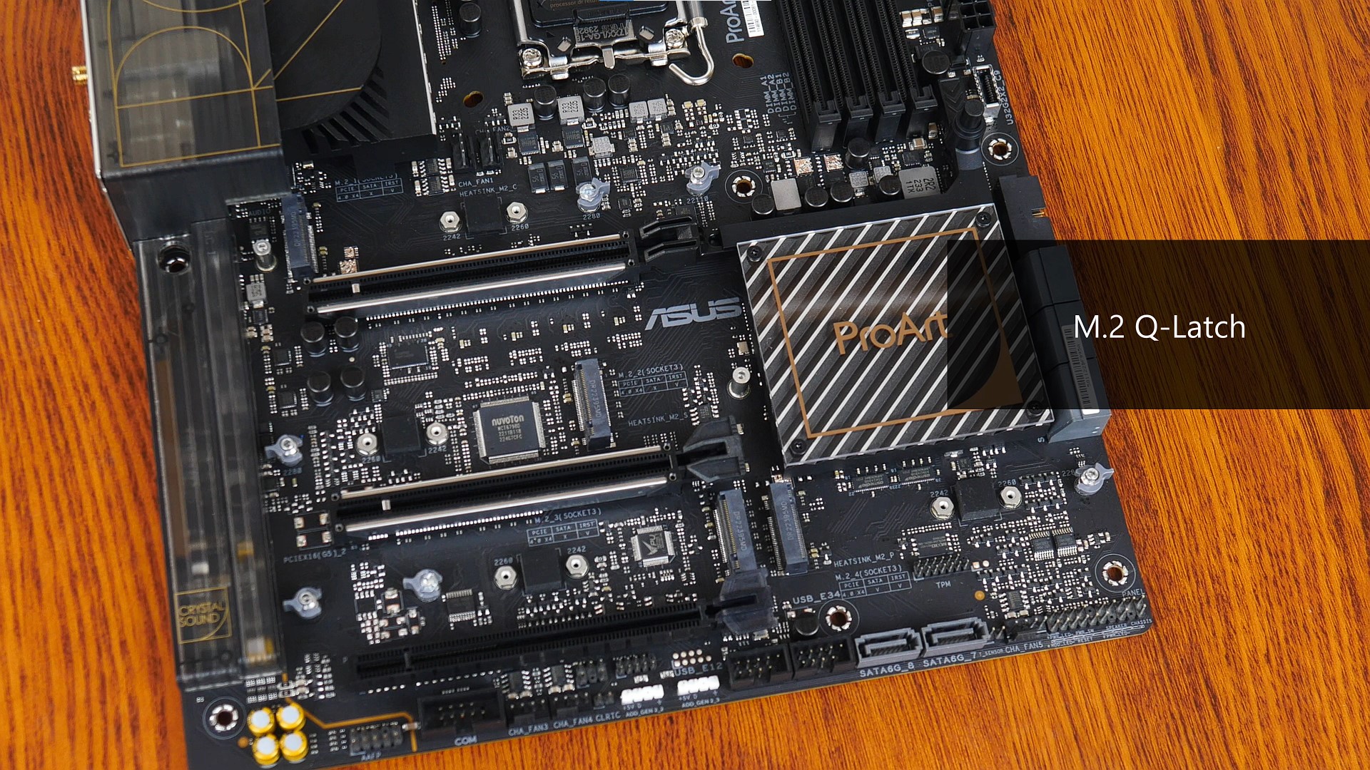 ASUS ProArt Z790-CREATOR WIFI M.2 Q-Latch