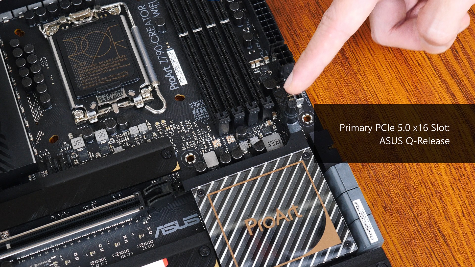 ASUS ProArt Z790-CREATOR WIFI PCIe Q-Release