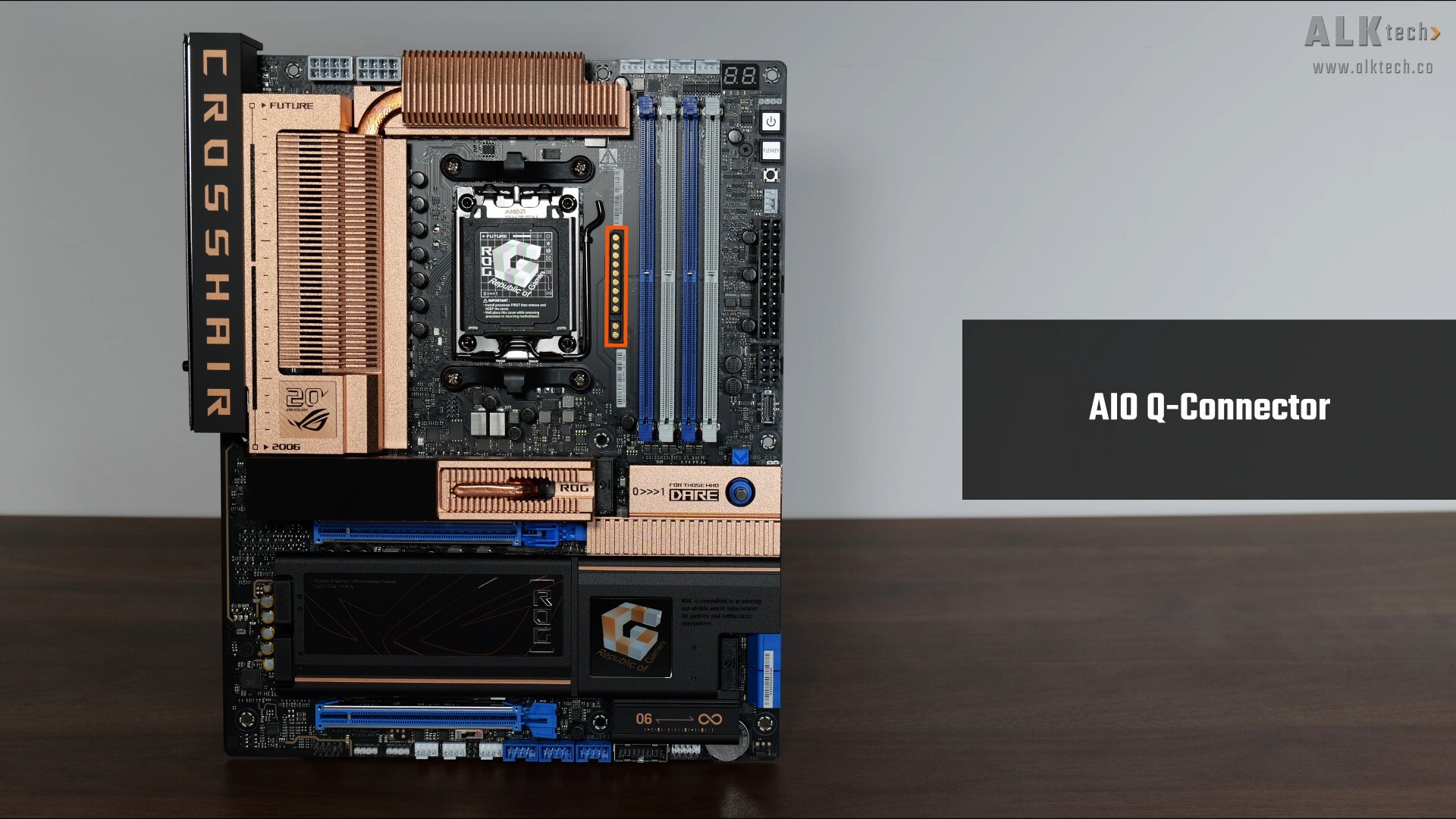 ASUS ROG CROSSHAIR 2006 AIO Q-Connector