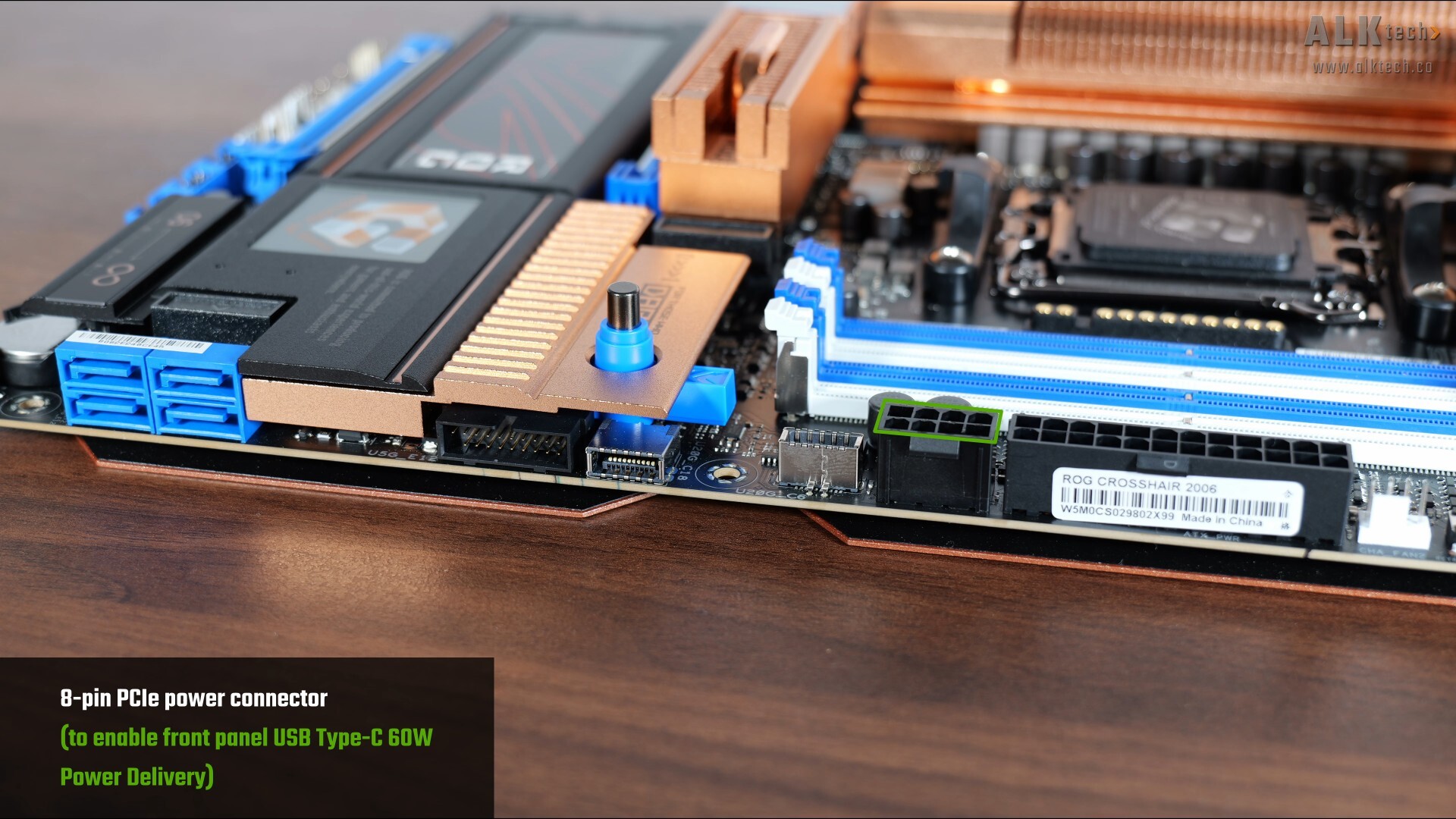 ASUS ROG CROSSHAIR 2006 PD 3.0 PCIe Power Connector