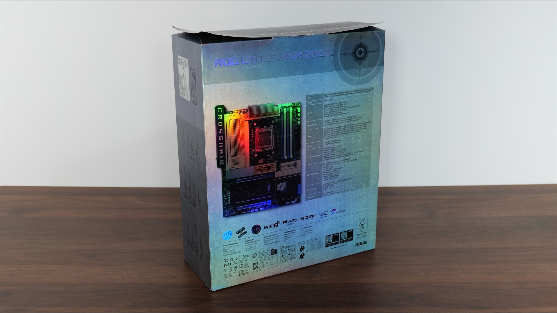ASUS ROG CROSSHAIR 2006 Packaging (Sleeve Rear)