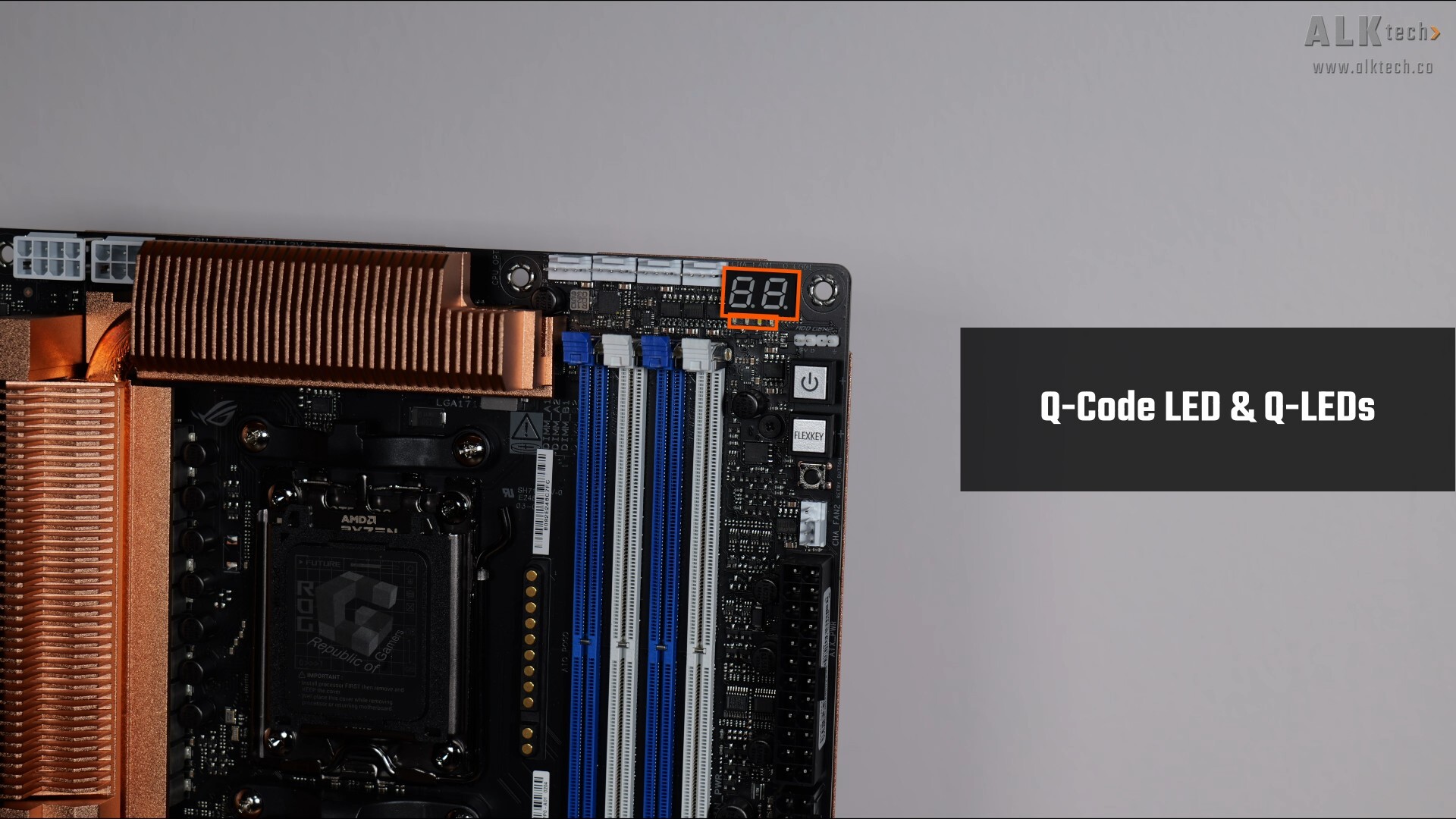 ASUS ROG CROSSHAIR 2006 Q-Code LED