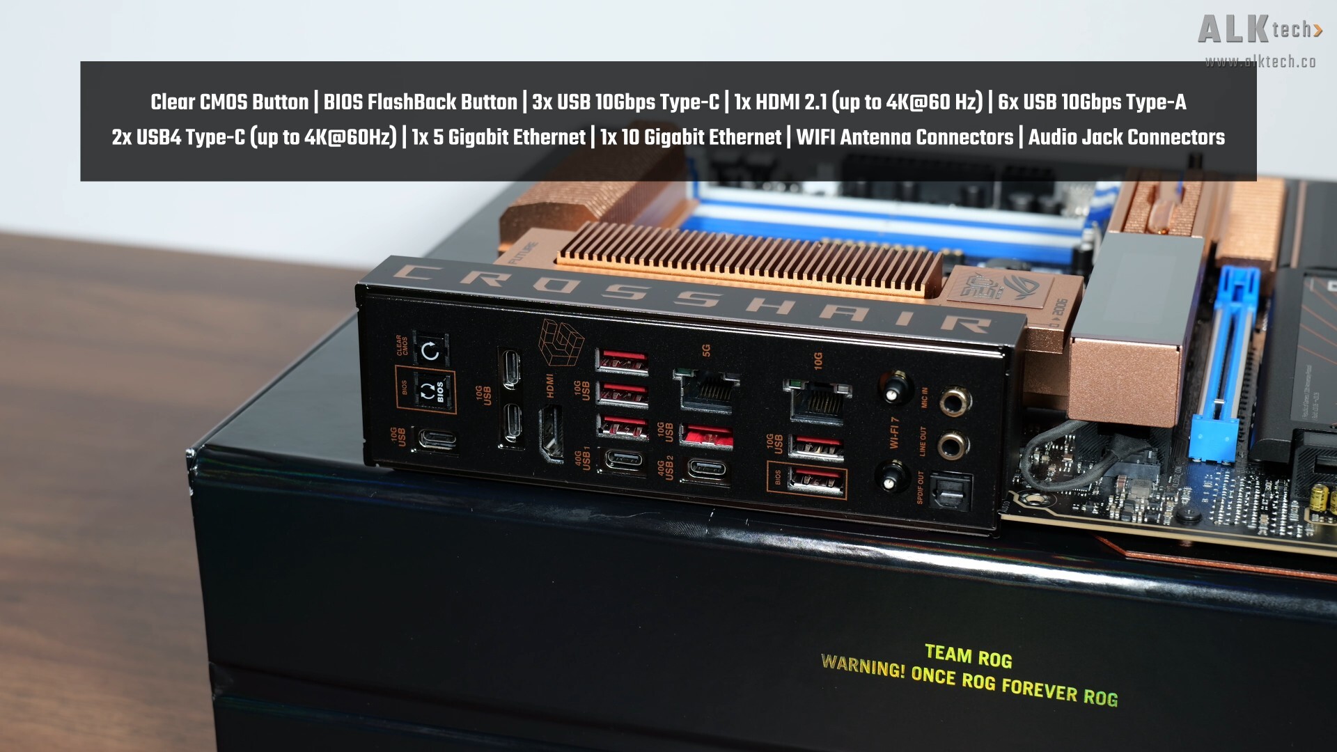 ASUS ROG CROSSHAIR 2006 Rear IO