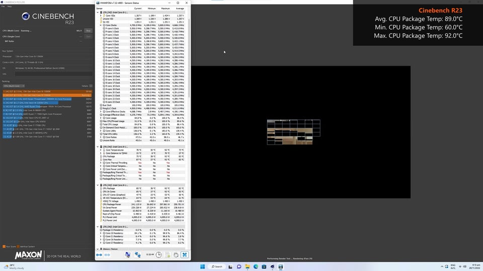 Cinebench R23 Test