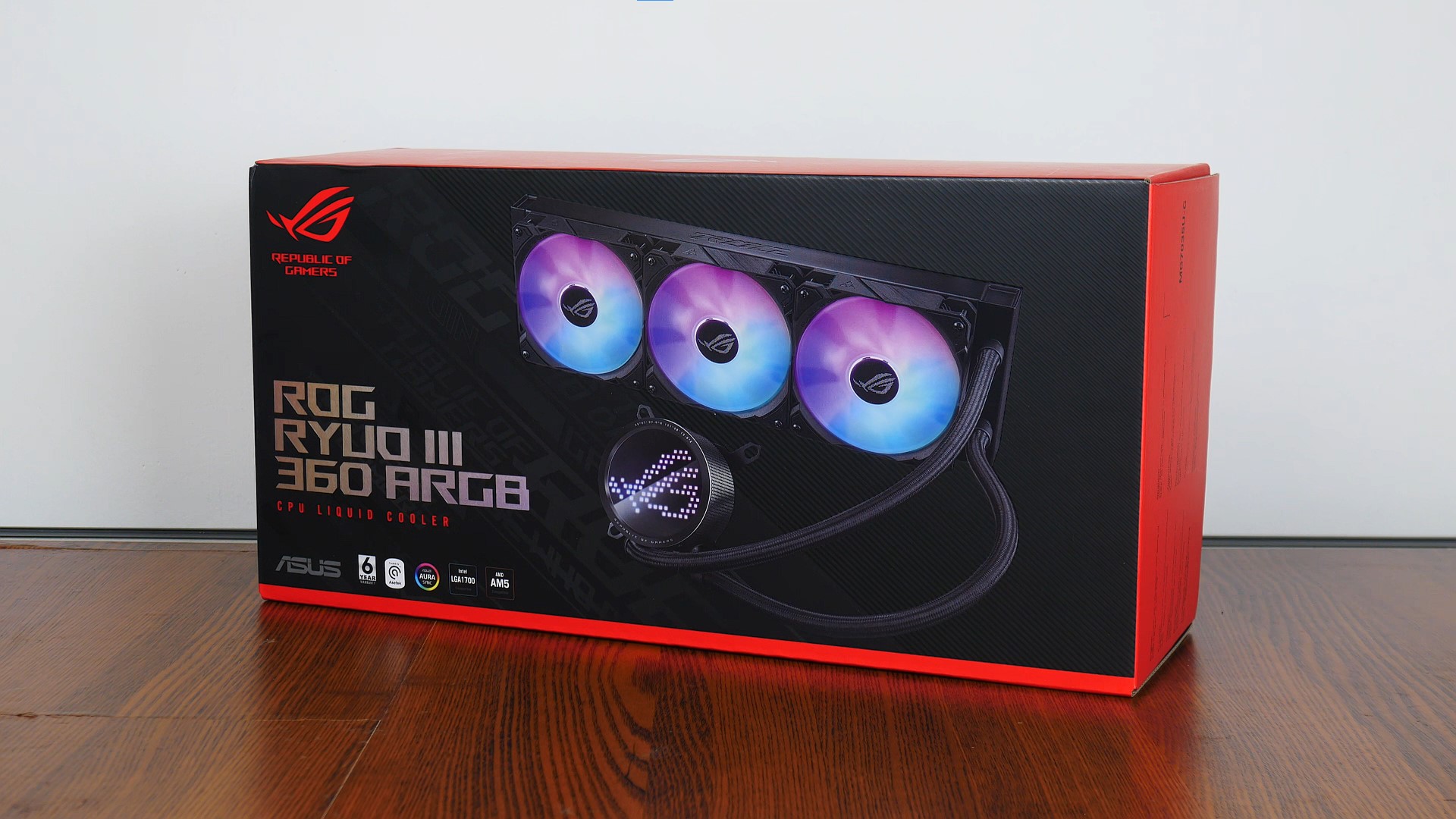 ASUS ROG RYUO III 360 Packaging (Front)