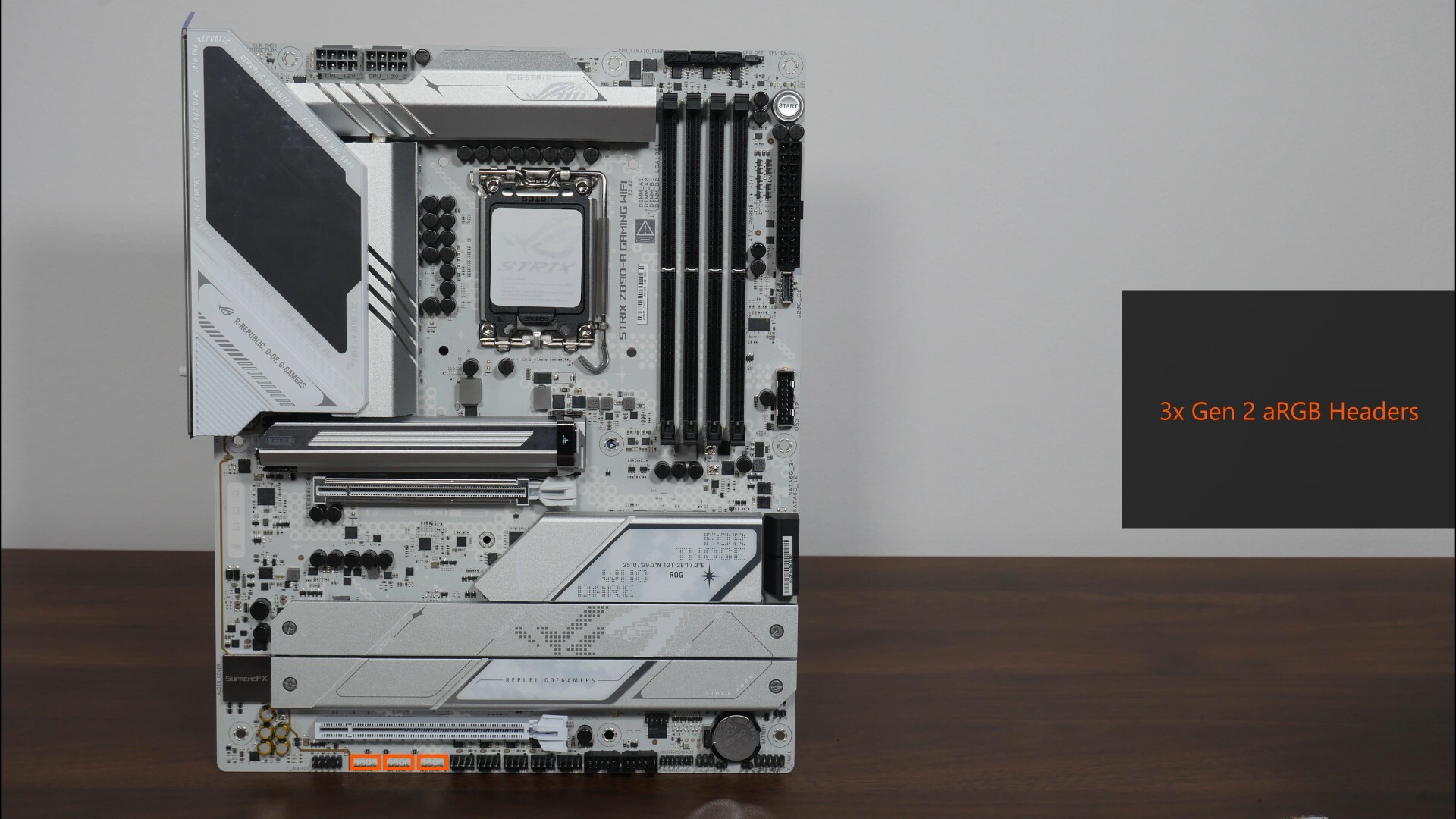 ASUS ROG STRIX Z890-A GAMING WIFI ARGB Headers