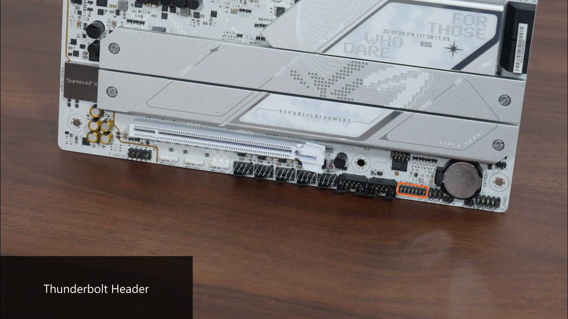 ASUS ROG STRIX Z890-A GAMING WIFI Thunderbolt Header