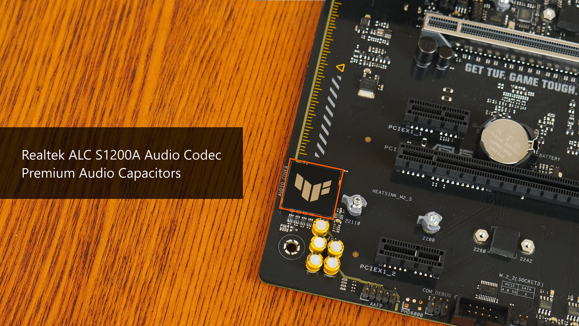 ASUS TUF Gaming B650-PLUS WIFI Audio