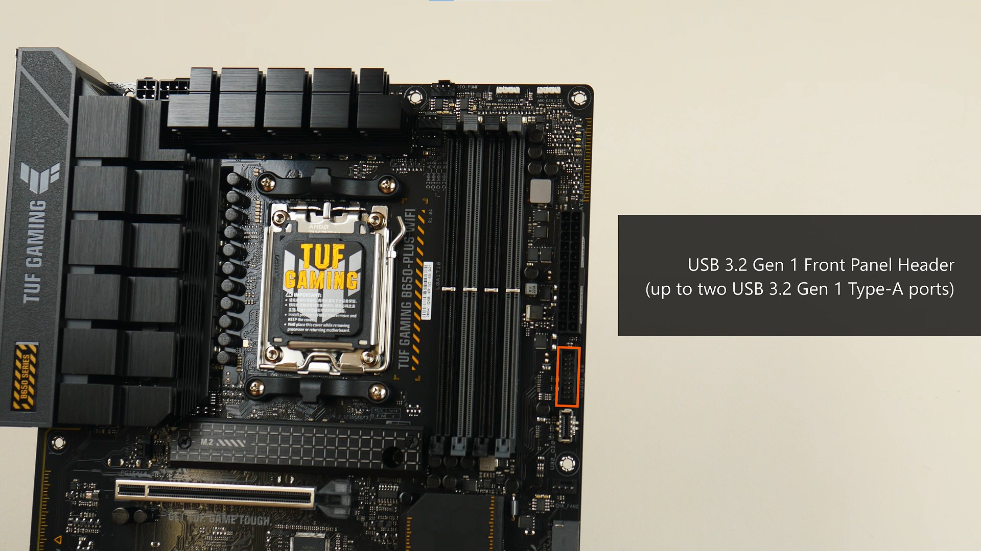 ASUS TUF Gaming B650-PLUS WIFI FP USB 3.2 Gen 1 Type-A