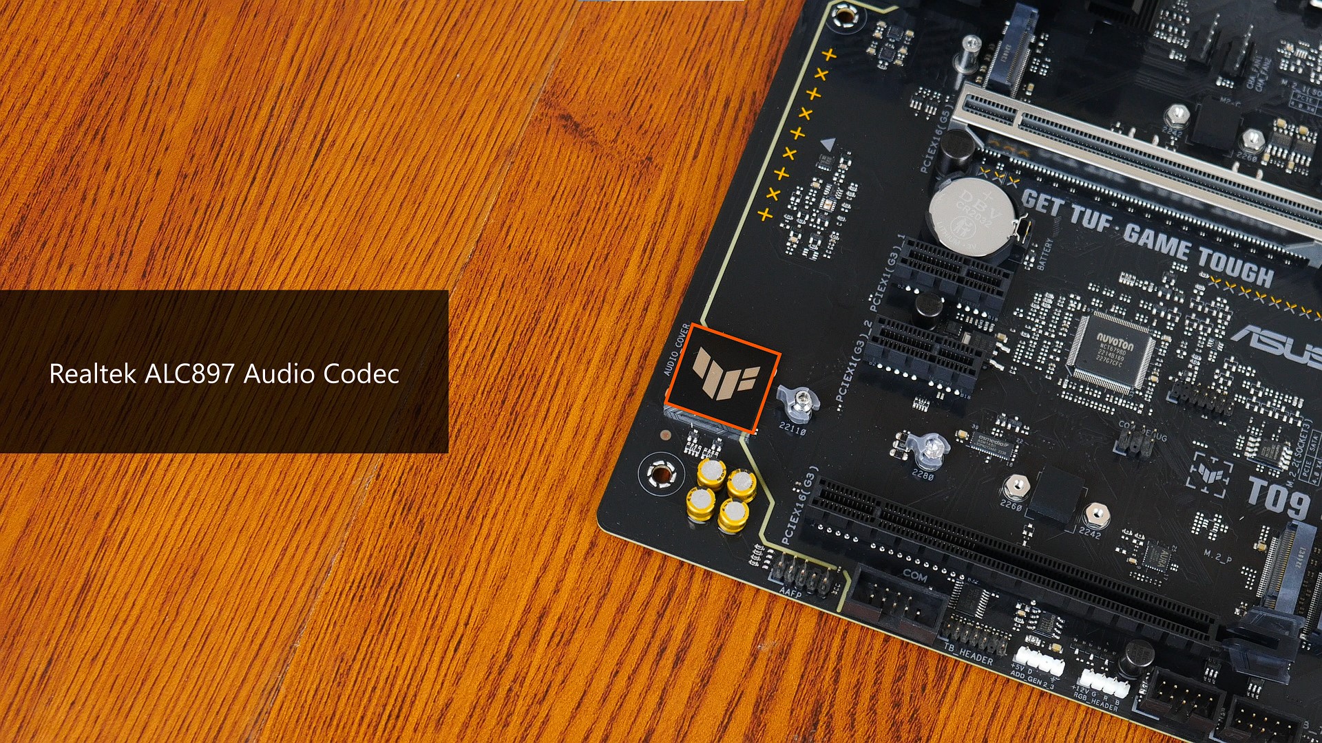 ASUS TUF GAMING B760-PLUS WIFI D4 Audio Codec