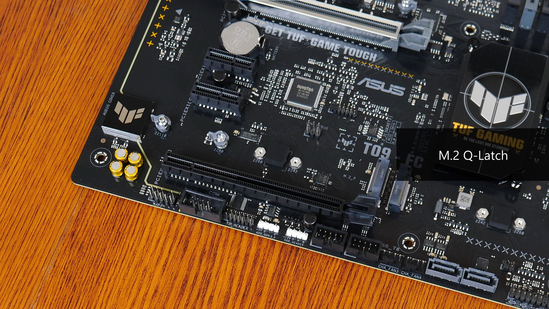 ASUS TUF GAMING B760-PLUS WIFI D4 M.2 Q-Latch