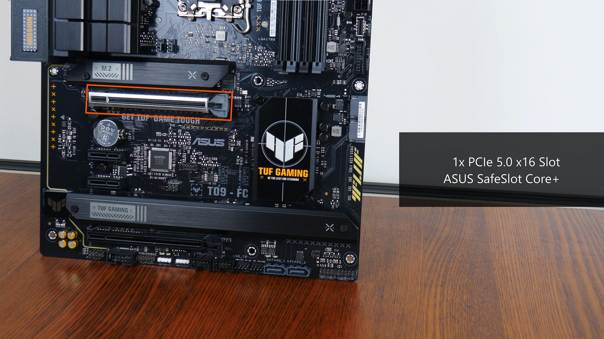 ASUS TUF GAMING B760-PLUS WIFI D4 PCIe 5.0 x16 Slot