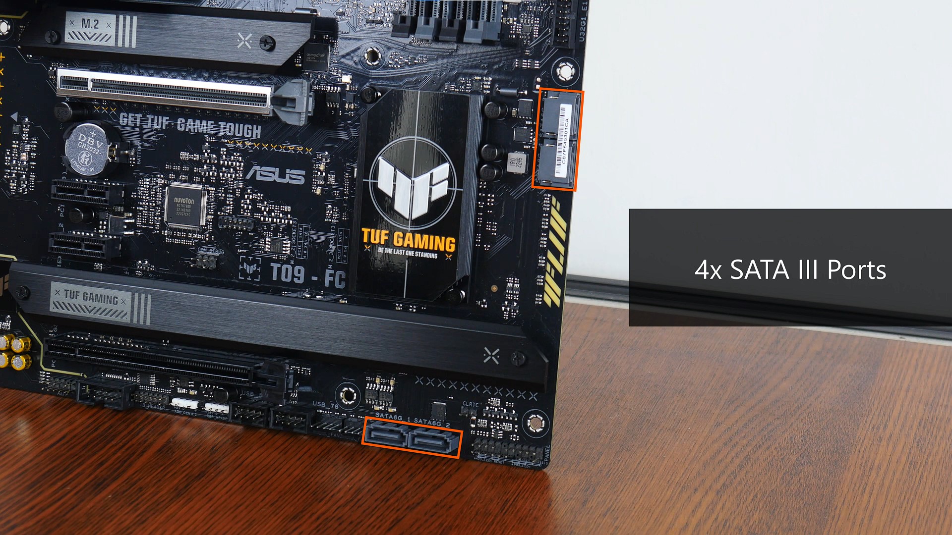 ASUS TUF GAMING B760-PLUS WIFI D4 SATA Ports