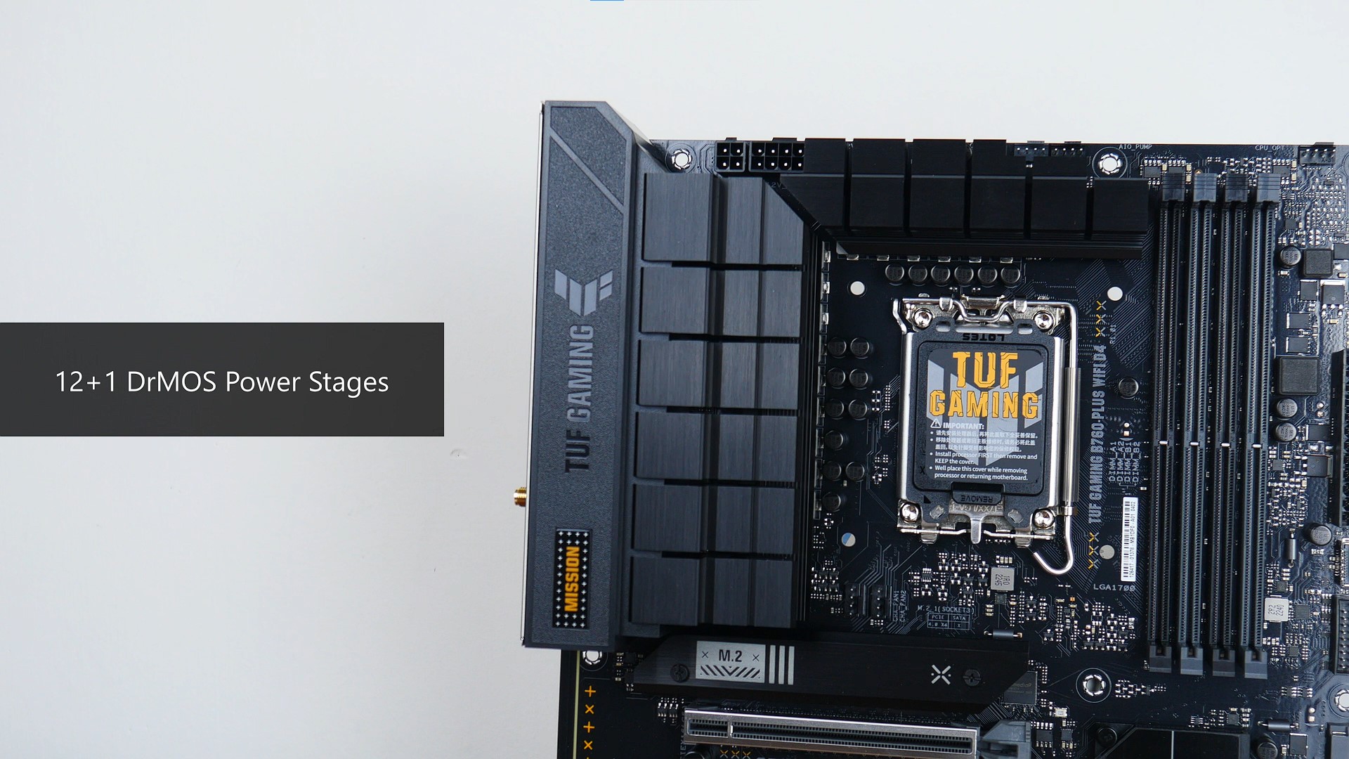 ASUS TUF GAMING B760-PLUS WIFI D4 VRM