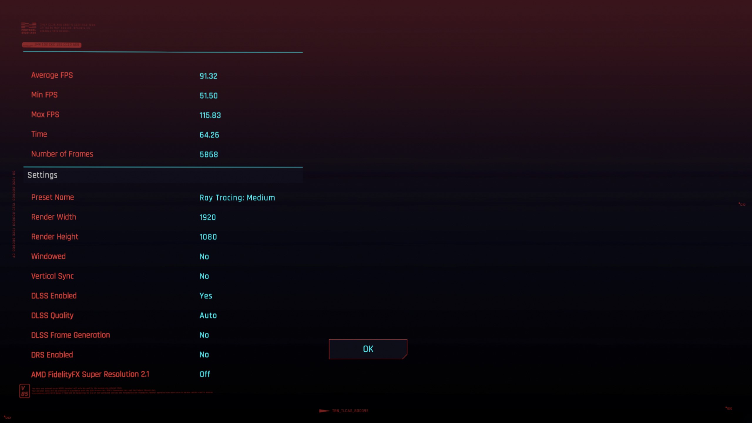 ASUS TUF Gaming GeForce RTX 4070 12GB GDDR6X OC Edition C2077 FHD RT Medium Preset DLSS Auto Run 1
