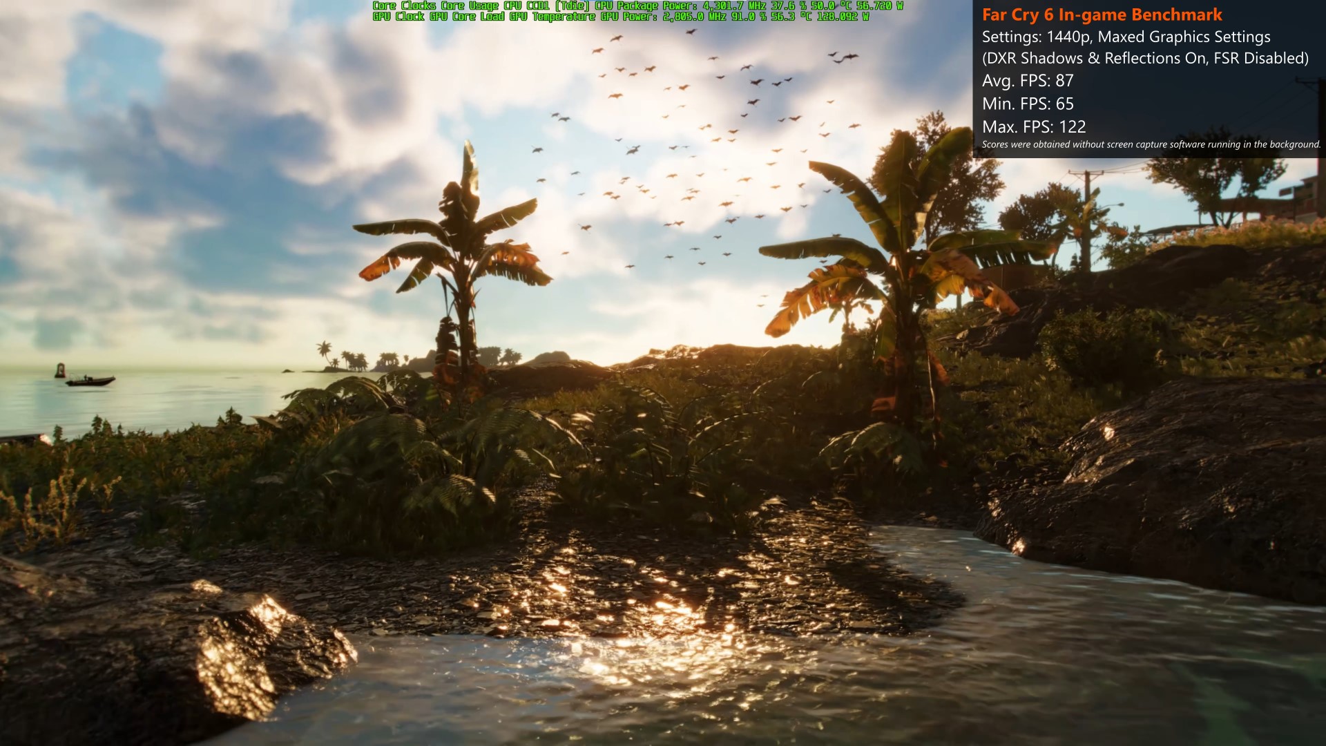 ASUS TUF Gaming GeForce RTX 4070 12GB GDDR6X OC Edition Far Cry 6 Benchmark