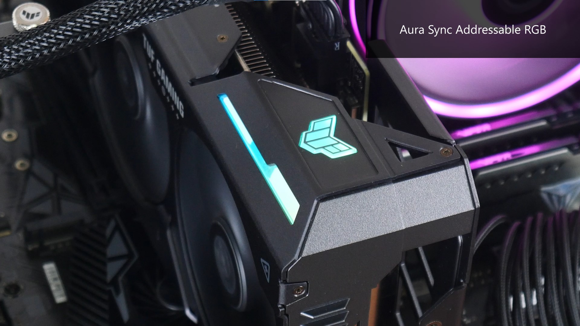 ASUS TUF Gaming GeForce RTX 4070 SUPER 12GB GDDR6X OC Edition RGB Lighting (2)