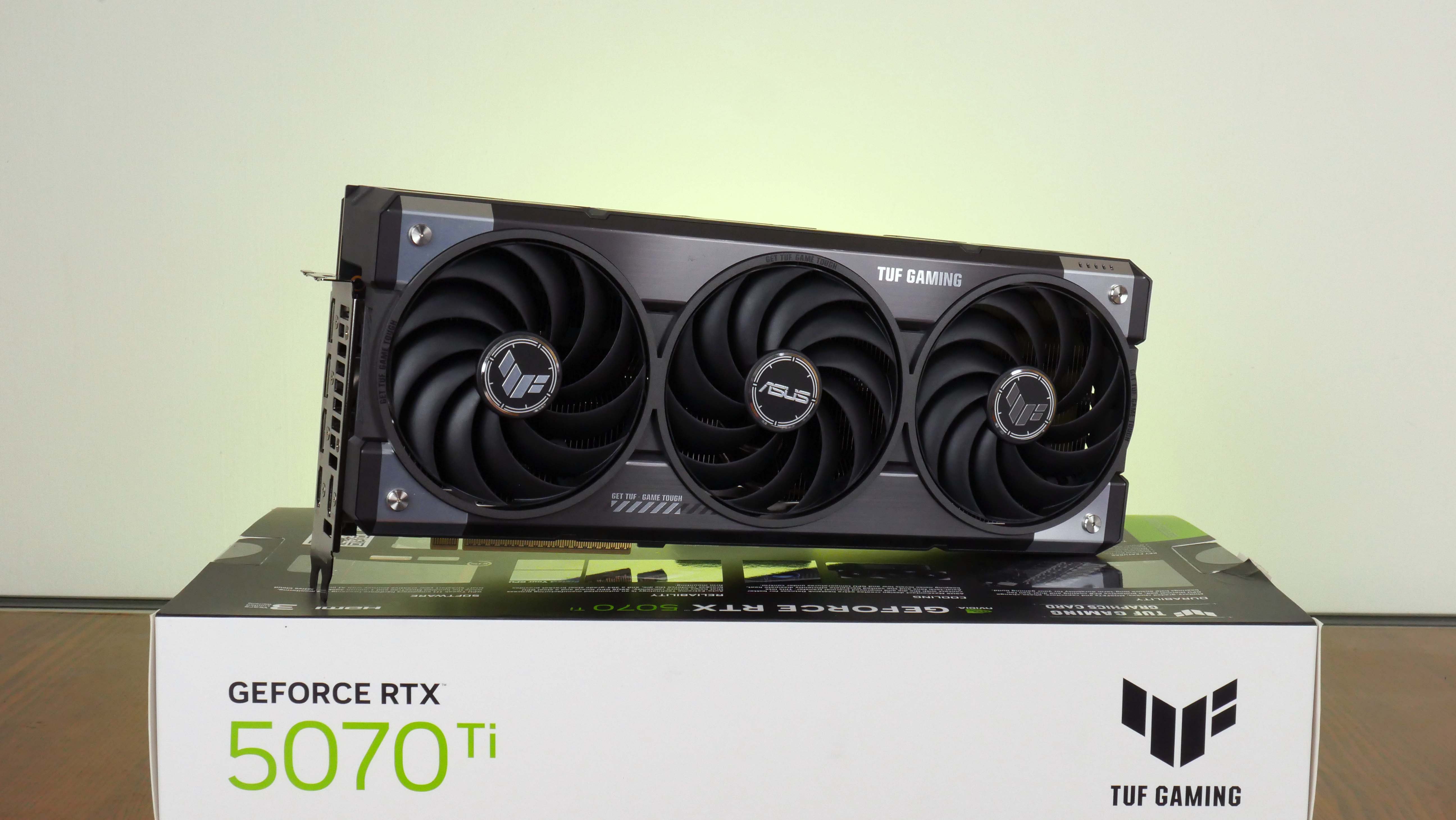 ASUS TUF Gaming GeForce RTX 5070 Ti 16GB GDDR7 OC Edition Featured Image