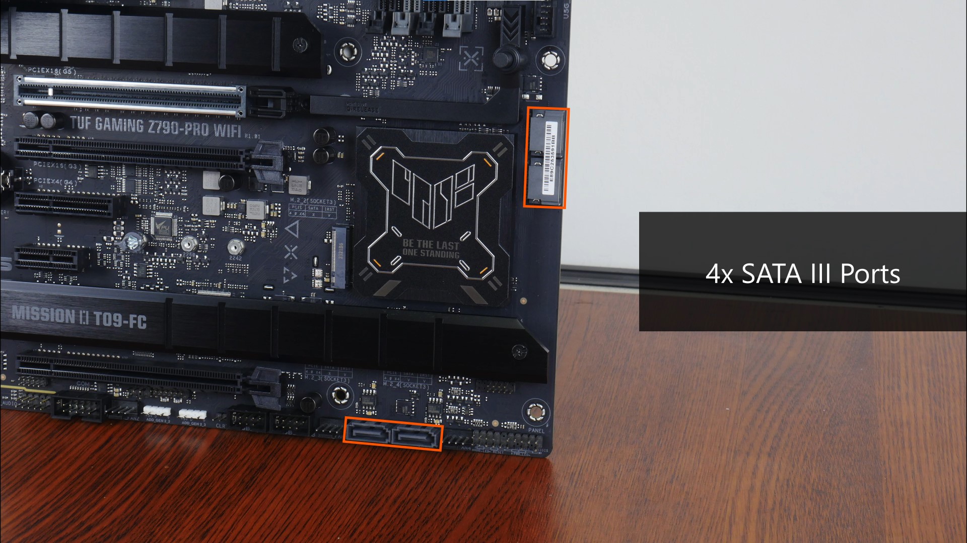 ASUS TUF Gaming Z790-PRO WIFI SATA Ports