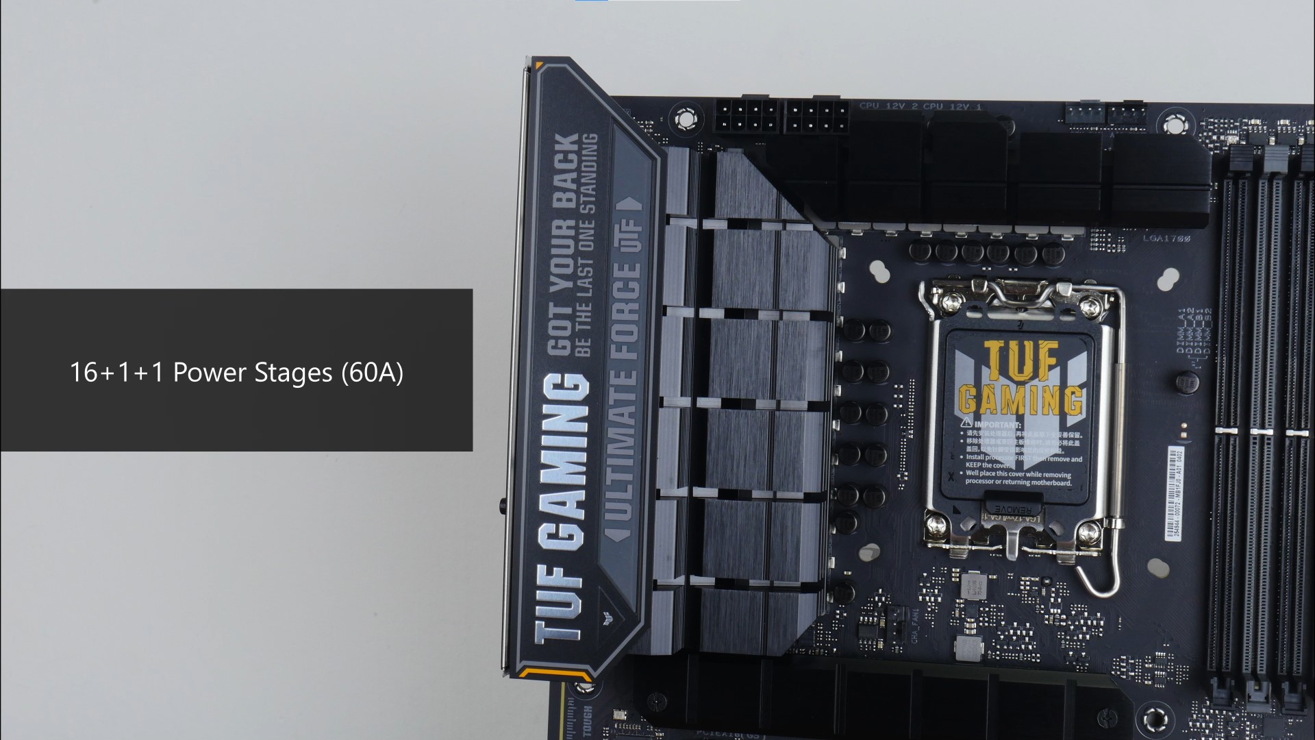 ASUS TUF Gaming Z790-PRO WIFI VRM Setup