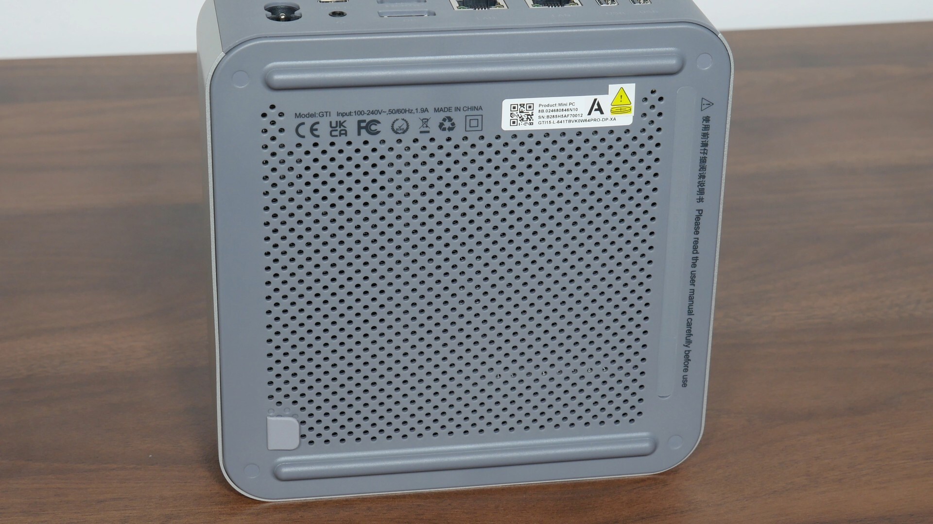 Beelink GTi15 Ultra Aesthetics (Bottom)