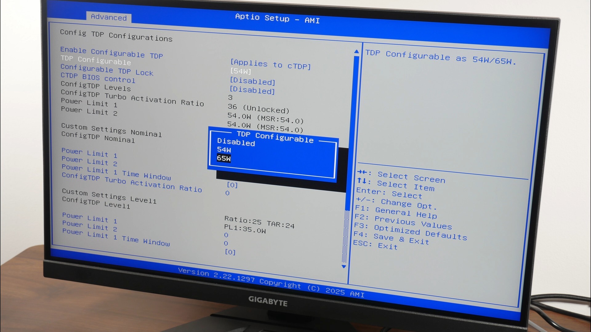 Beelink GTi15 Ultra BIOS TDP Settings