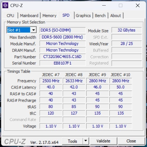 Beelink GTi15 Ultra CPU-Z (4)