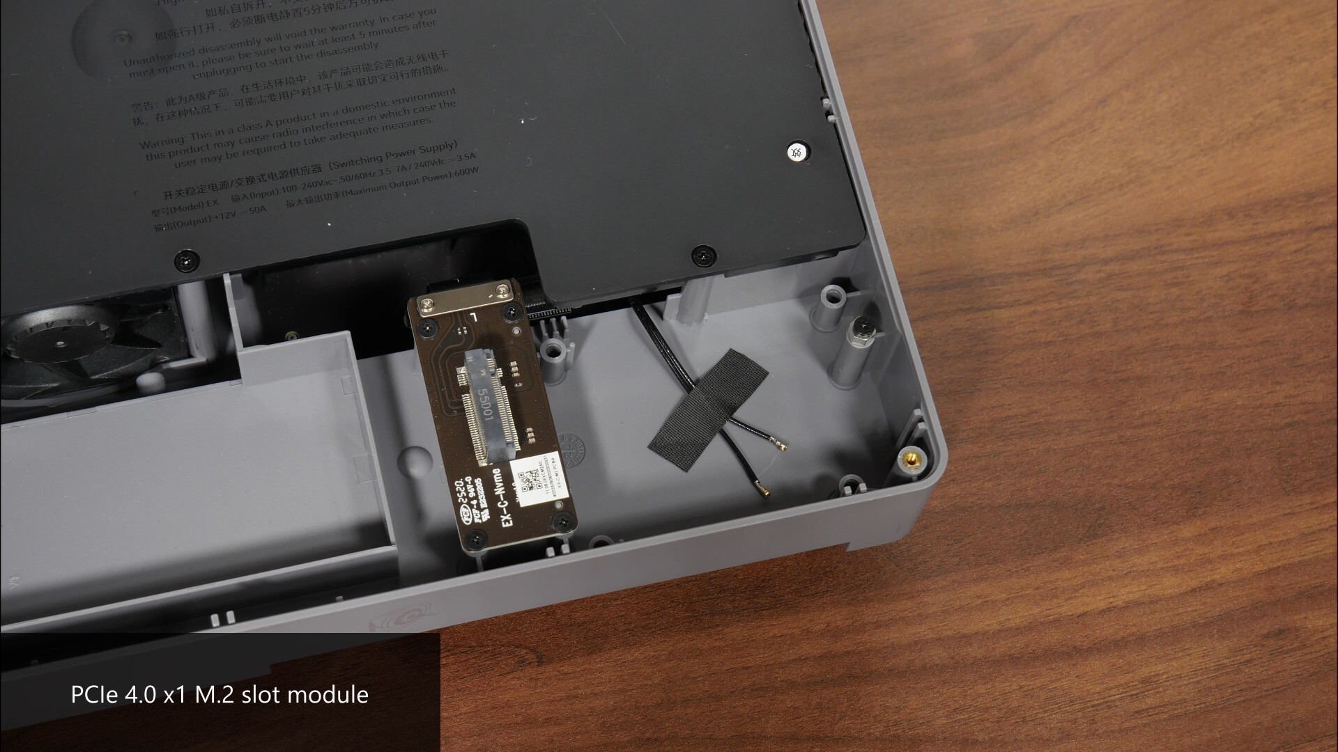 EX Pro Docking Station M.2 Drive Slot