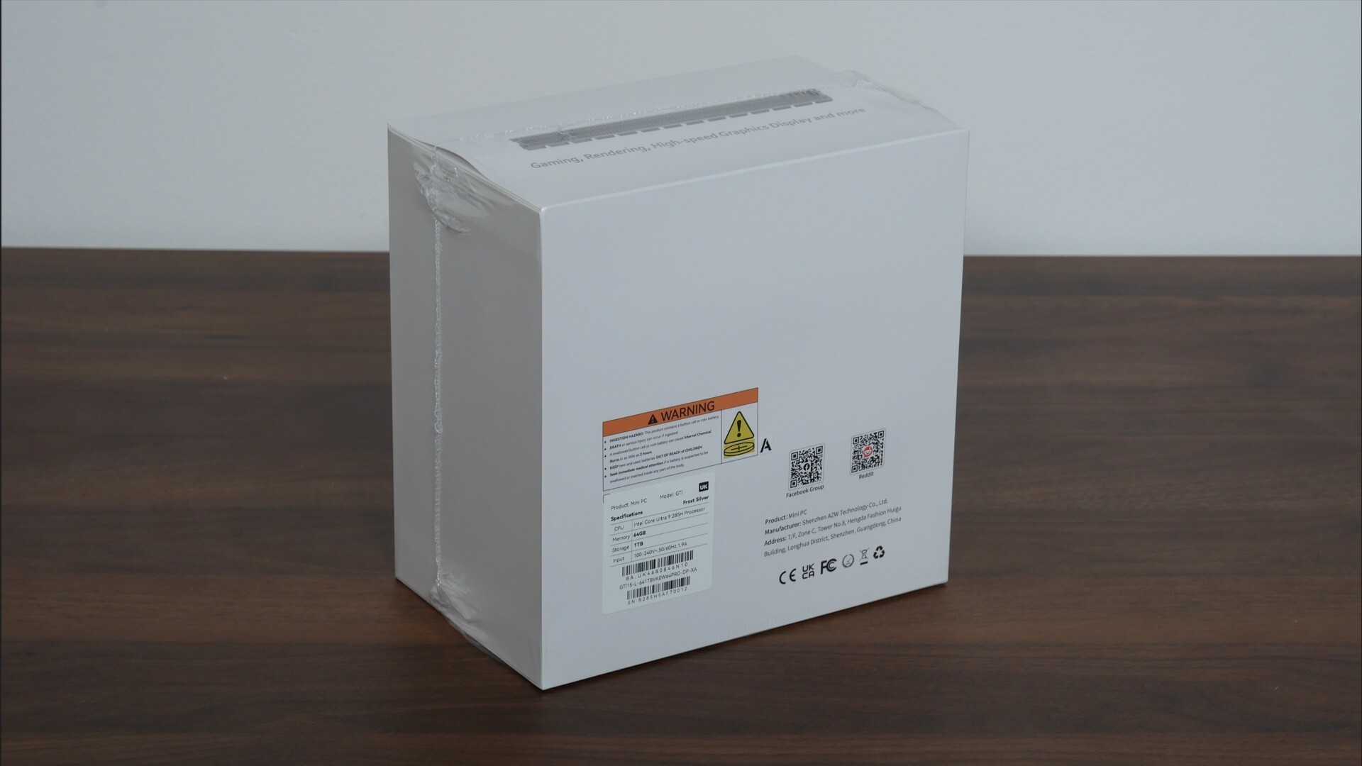 Beelink GTi15 Ultra Packaging (Rear)