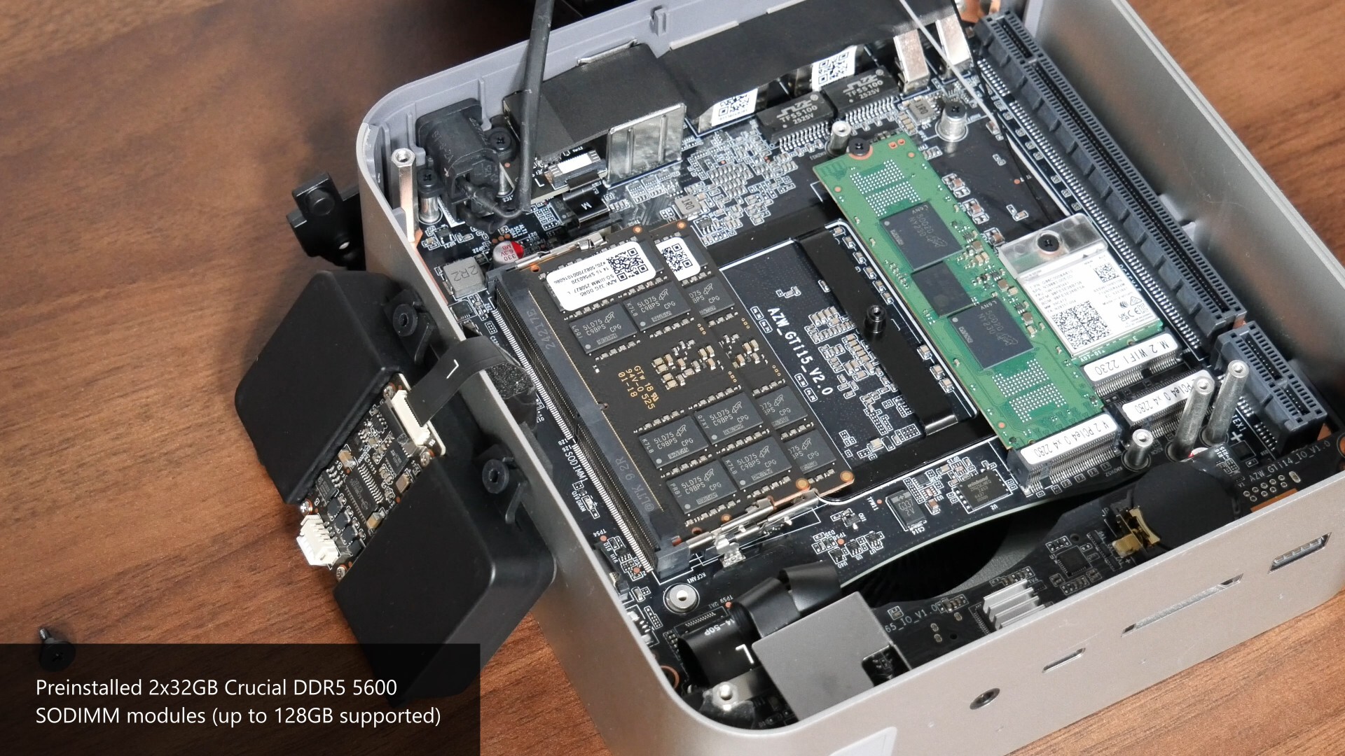 Beelink GTi15 Ultra SODIMM Slots