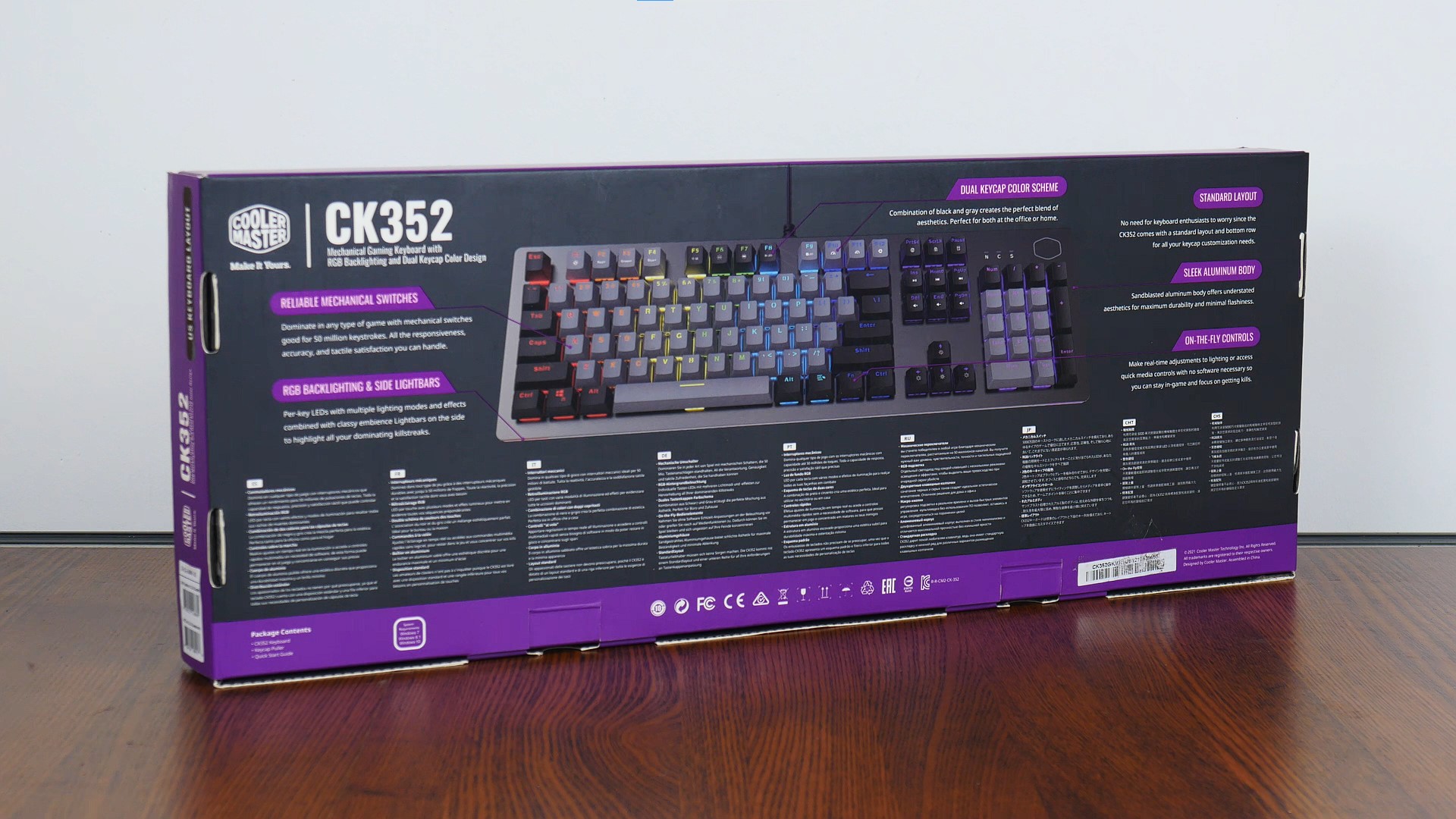 Cooler Master CK352 Packaging (Rear)