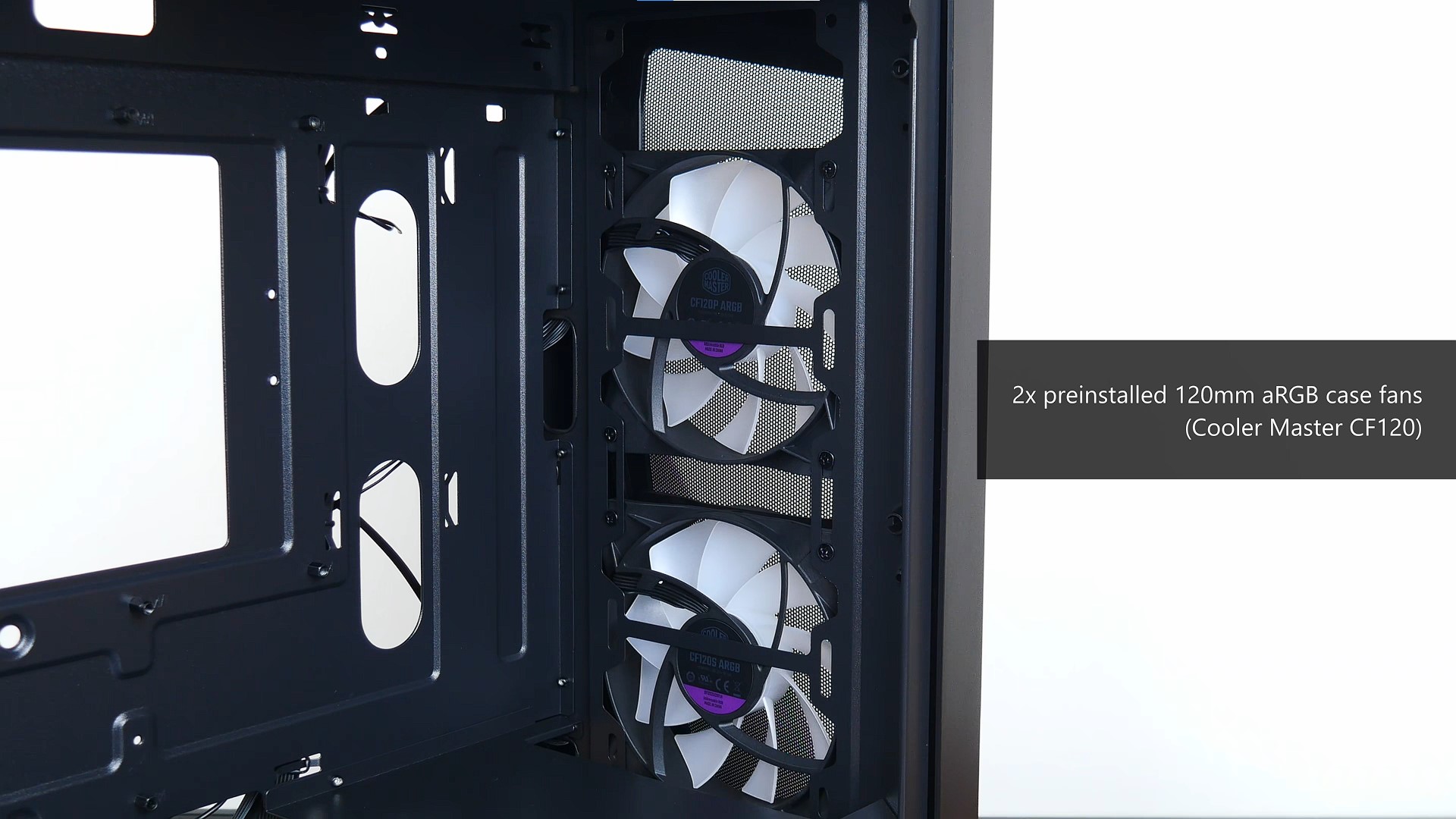 Cooler Master CMP 320 Front Preinstalled Fans