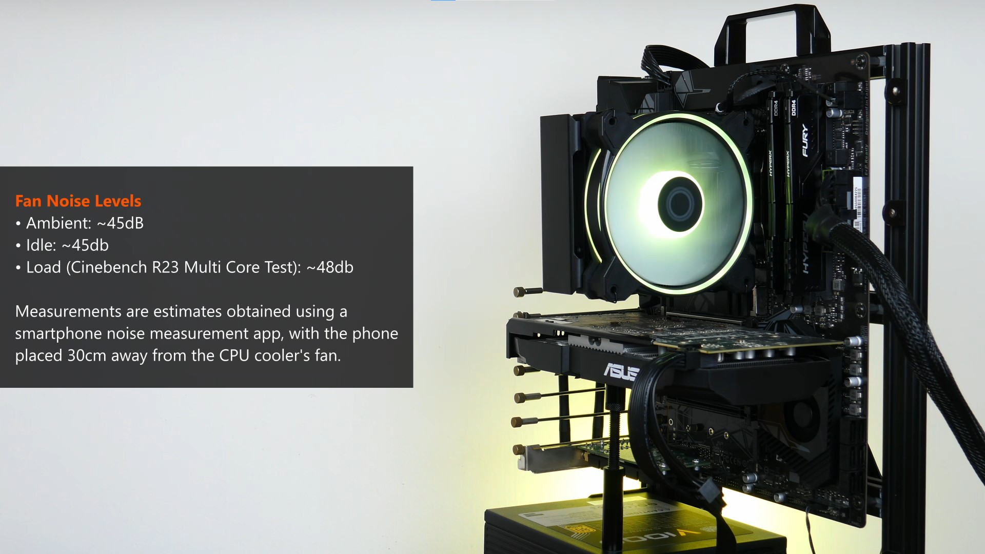 Cooler Master Hyper 212 Halo Black Fan Noise