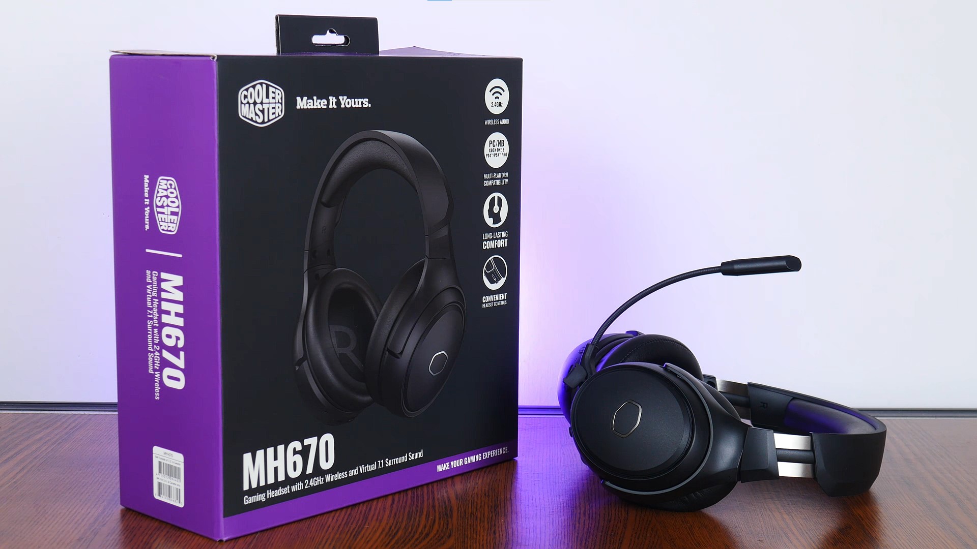 Cooler Master MH670 Wireless Gaming Headset Aesthetics (4)