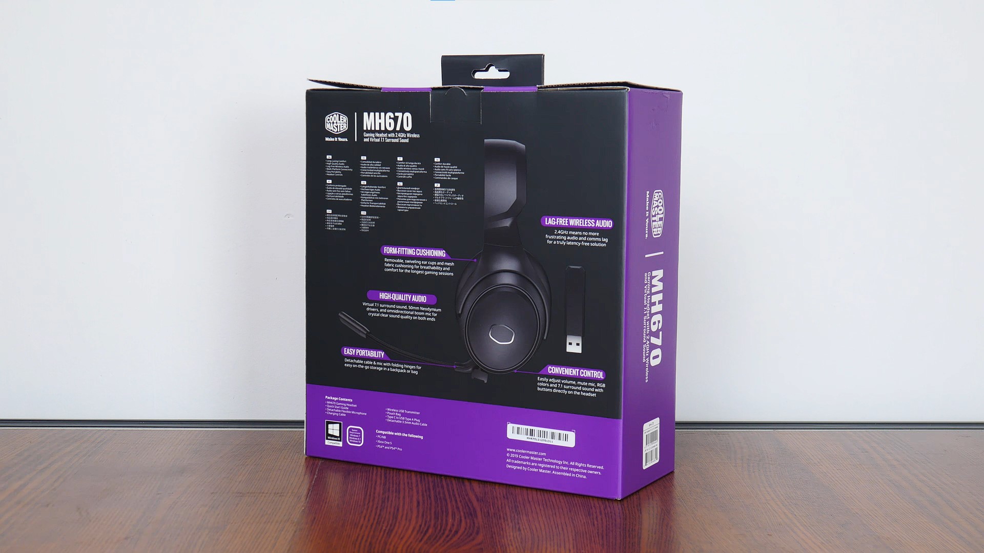 Cooler Master MH670 Wireless Gaming Headset Packaging (2)