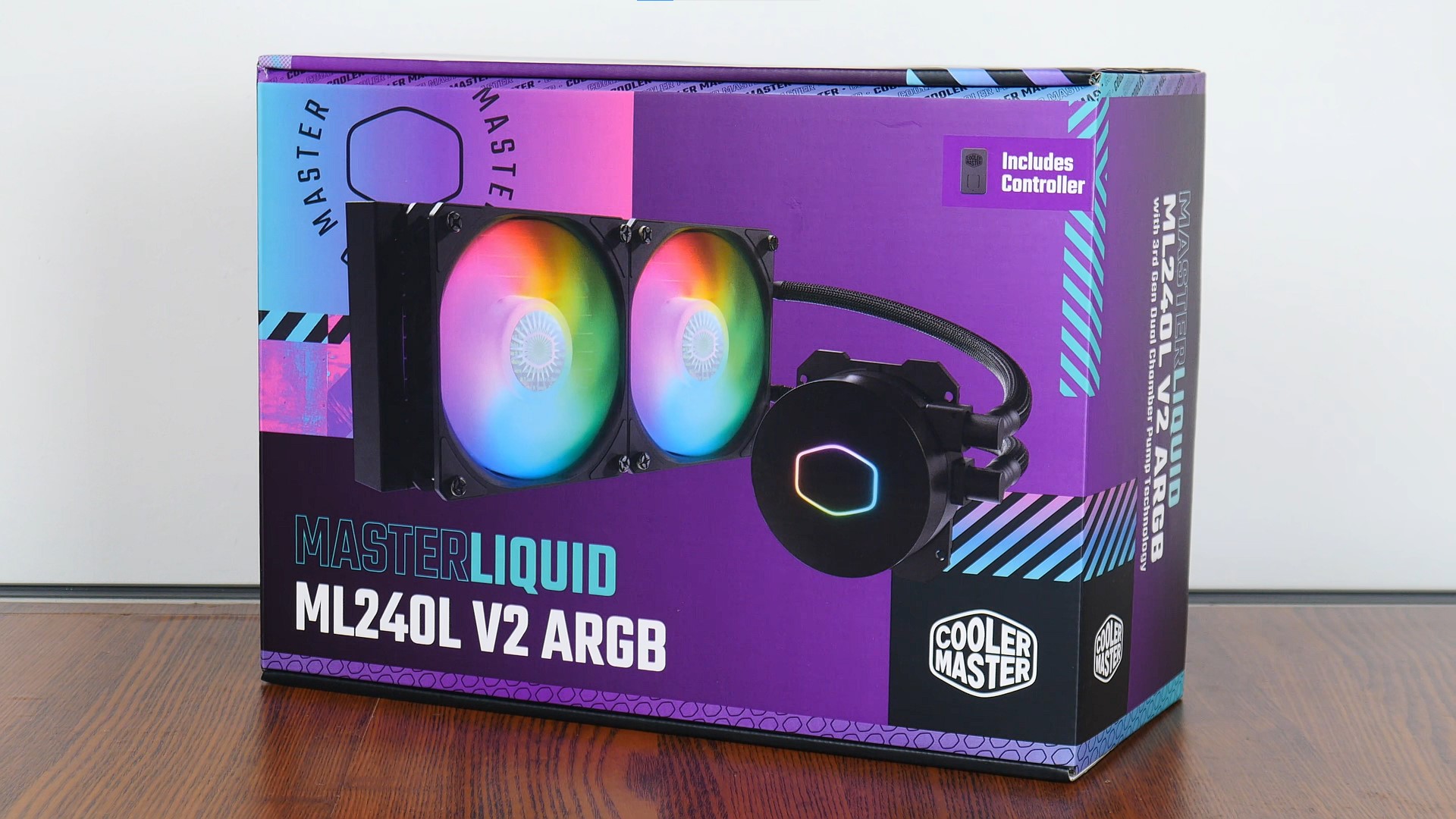 Cooler Master MasterLiquid ML240L V2 ARGB Packaging