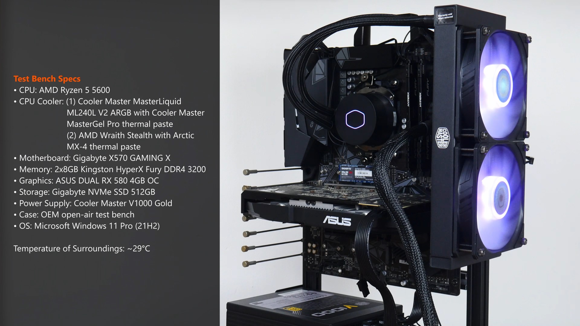 Test Bench Setup