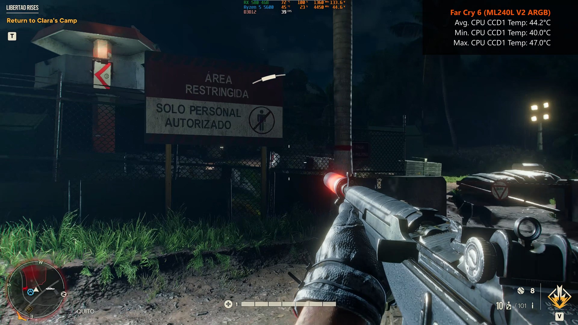 Cooler Master MasterLiquid ML240L V2 ARGB Far Cry 6 Gameplay