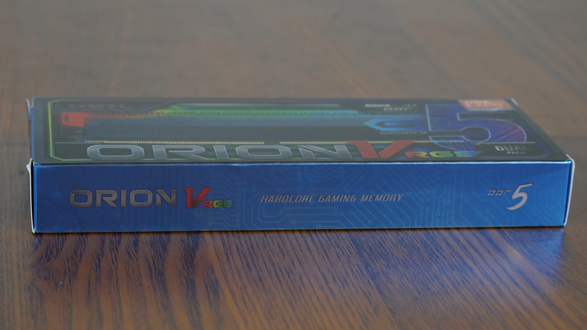 GeIL Orion V RGB AMD Edition DDR5 6000 CL38 Packaging (Side)